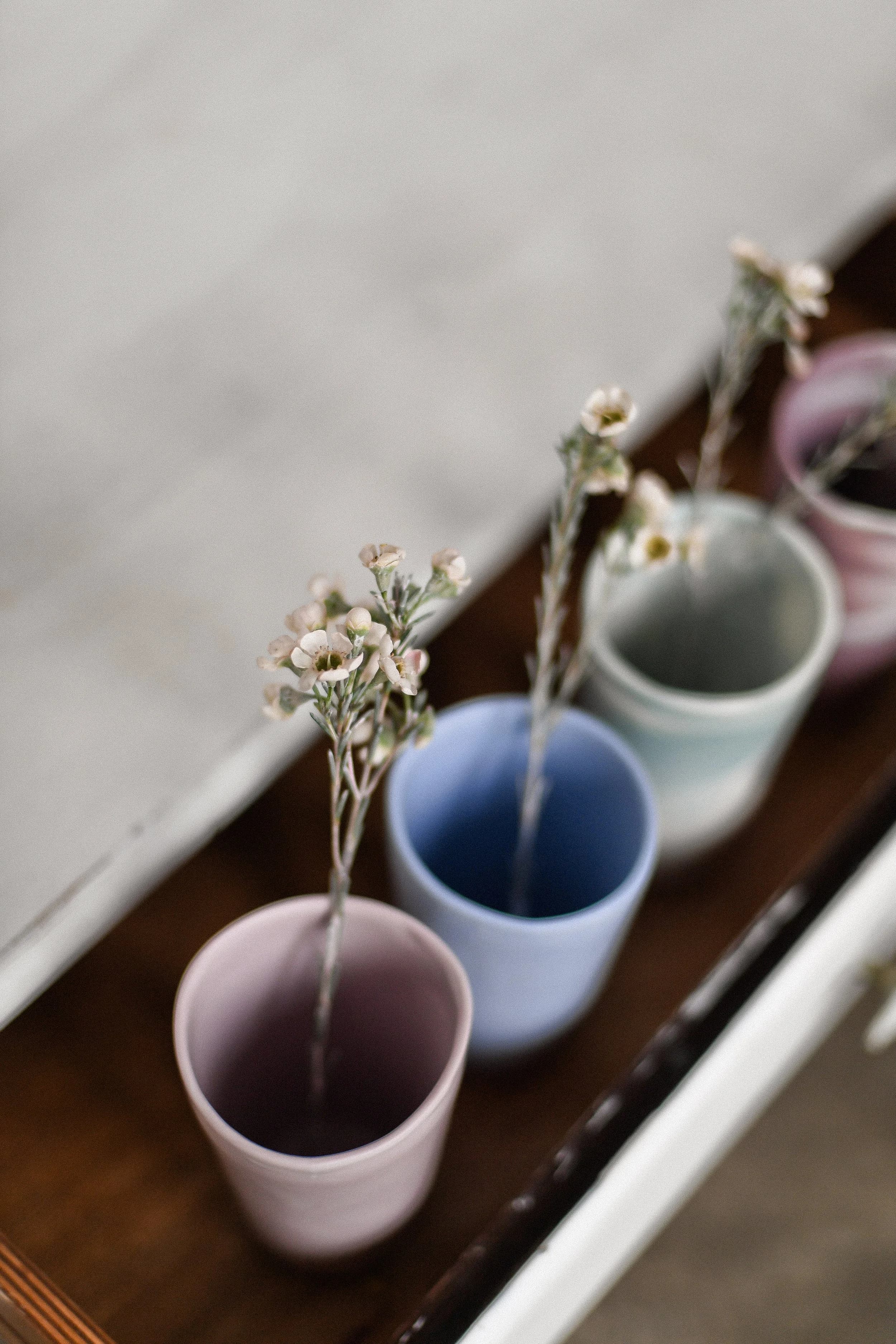 Ceramic vases
