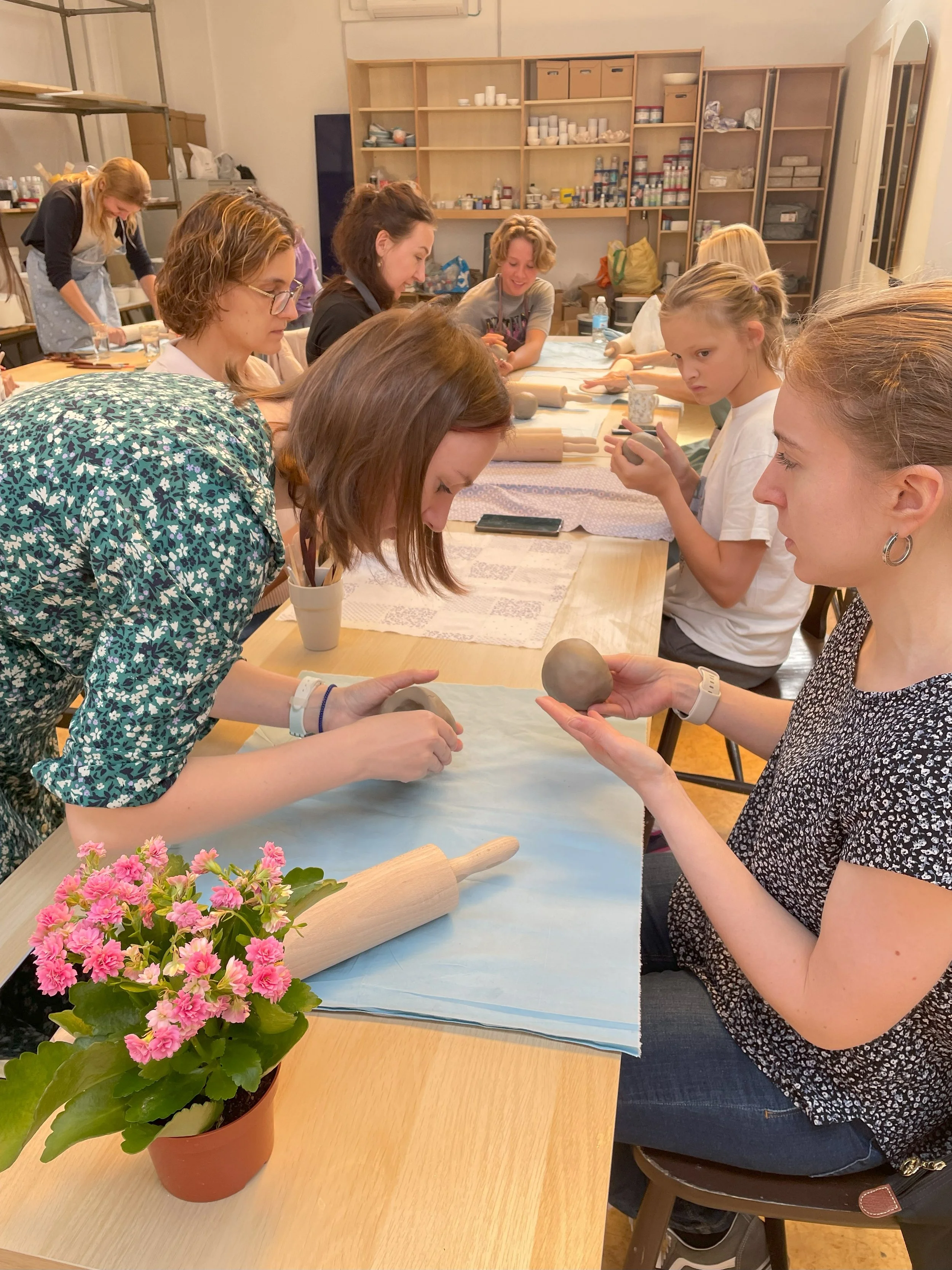 Ceramic workshops in Brussels